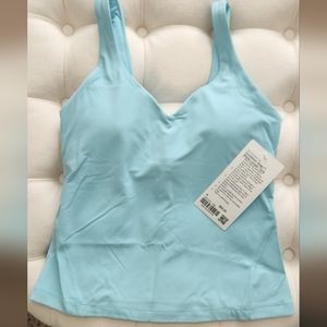 NWT- Lululemon Align Waist Length Tank- Size 6, Icing Blue